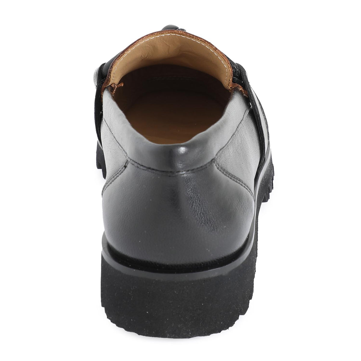 Verona Black Tan Leather Loafer