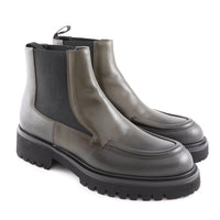 Willard Chunky Leather Chelsea Boot Military