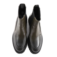 Willard Chunky Leather Chelsea Boot Military